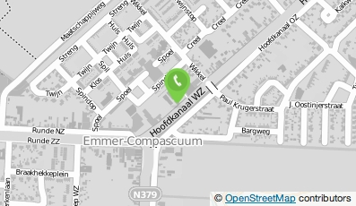 Bekijk kaart van Arling Stuc & Spack  in Emmer-Compascuum