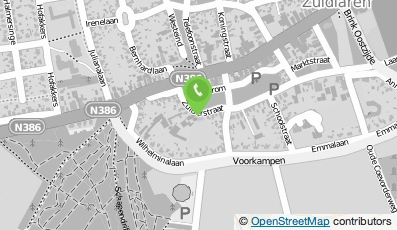 Bekijk kaart van Van der Vinne Garagedeuren in Zuidlaren