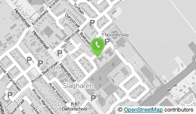 Bekijk kaart van Openbare basisschool DE REGENBOOG in Slagharen
