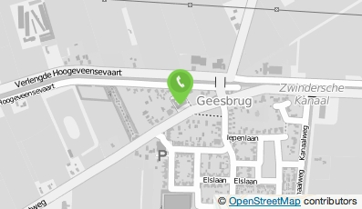 Bekijk kaart van Openbare basisschool DE ZWARM in Geesbrug