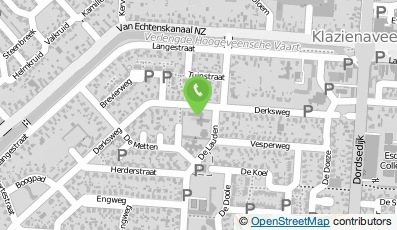 Bekijk kaart van Ouderraad OBS Klazienaveen in Klazienaveen