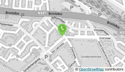 Bekijk kaart van Lia's Haarmode  in Zwolle