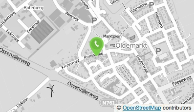 Bekijk kaart van Stichting Jeugdhonk Oldemarkt in Oldemarkt