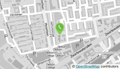 Bekijk kaart van De Kern, Stg. Maatschappelijke Dienstverlening in Zwolle