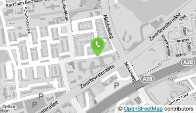 Bekijk kaart van Driezorg Woonzorgcentrum de Havezate in Zwolle