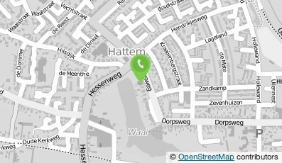 Bekijk kaart van Gereformeerde Basisschool De Zaaier in Hattem