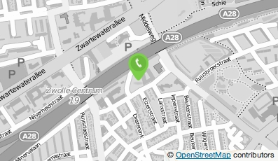 Bekijk kaart van Woonzorgcentrum de Esdoorn in Zwolle