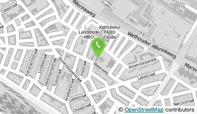 Bekijk kaart van Woonzorgcentrum de Molenhof/De Venus in Zwolle