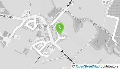 Bekijk kaart van Paul Oude Weernink  in Beuningen (Overijssel)