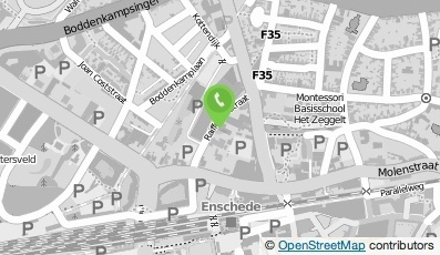 Bekijk kaart van Mediant locatie Raiffeisenstraat 44 in Enschede