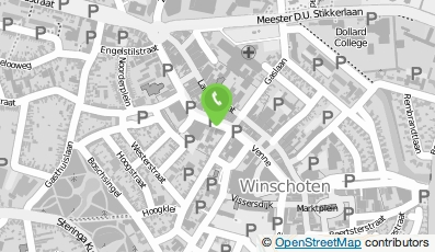Bekijk kaart van Univé Stad en Land in Winschoten