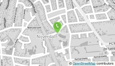Bekijk kaart van De Muziekschool Twente locatie nijverdal in Nijverdal