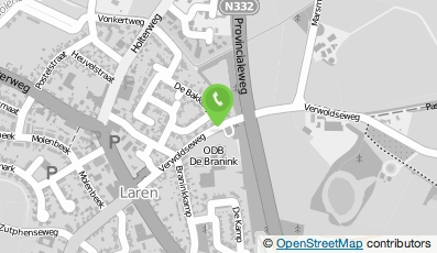 Bekijk kaart van Stichting Braninkhal in Laren (Gelderland)
