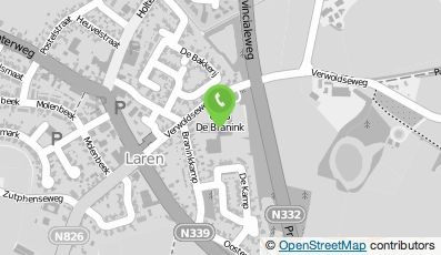 Bekijk kaart van Vrienden van de Branink in Laren (Gelderland)