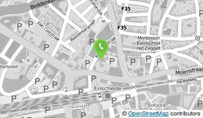 Bekijk kaart van Locatie Raiffeisenstraat in Enschede