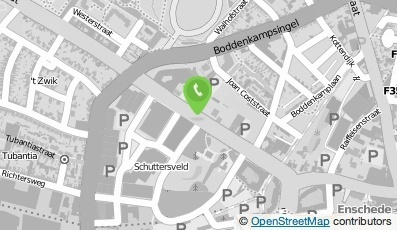 Bekijk kaart van Locatie Hengelosestraat 104  in Enschede