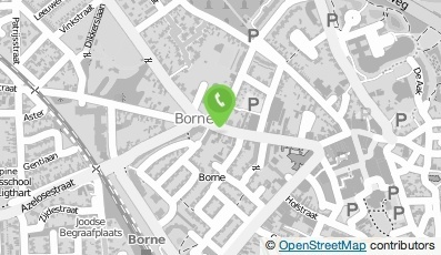 Bekijk kaart van Grotestraat  in Borne