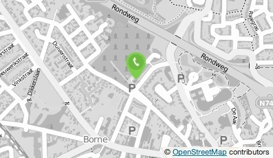Bekijk kaart van Von Bonninghausenstraat  in Borne