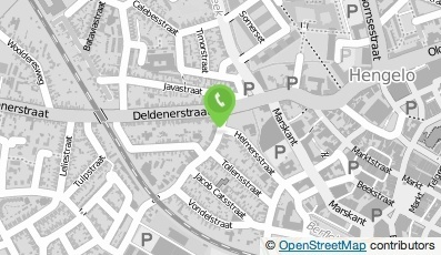 Bekijk kaart van Tuindorpstraat in Hengelo (Overijssel)