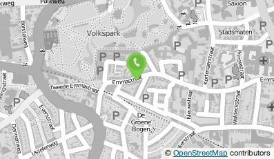Bekijk kaart van Emmastraat  in Enschede