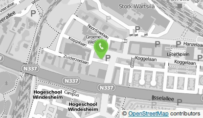 Bekijk kaart van 10 HOOG B.V. in Zwolle