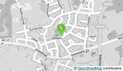 Bekijk kaart van OBS Stedeke  in Diepenheim