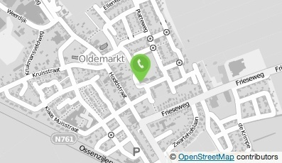 Bekijk kaart van OBS De Slinge  in Oldemarkt