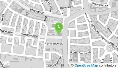 Bekijk kaart van VVE Elisakerk/Karmel- klooster Rembrandtlaan 23 t/m 25-8 Alm. in Vriezenveen