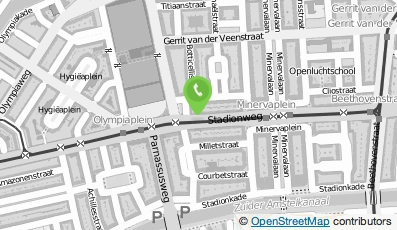 Bekijk kaart van Praktijk voor Psychosociale Hulpverlening Amsterdam in Amsterdam