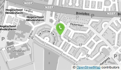 Bekijk kaart van Norden Psychologen Praktijk  in Zwolle