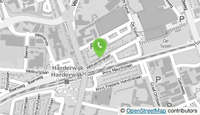 Bekijk kaart van Juffie in 't groen in Harderwijk