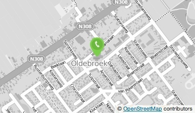 Bekijk kaart van Gemeente Oldebroek, gemeentehuis in Oldebroek