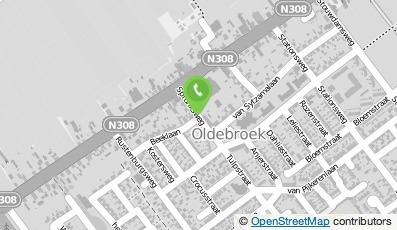 Bekijk kaart van Kazerne Oldebroek in Oldebroek
