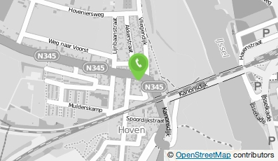Bekijk kaart van Café De Hoven B.V.  in Zutphen