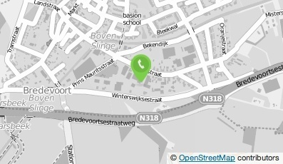 Bekijk kaart van A.A. van Wezel Holding Bredevoort B.V. in Bredevoort