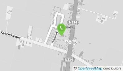 Bekijk kaart van CBS De Rank in Toldijk