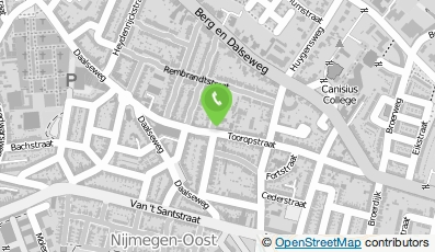 Bekijk kaart van Nijmegen - Frans Halsstraat 35 in Nijmegen