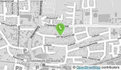 Bekijk kaart van Groesbeek - Van Nispenstraat 23 in Groesbeek