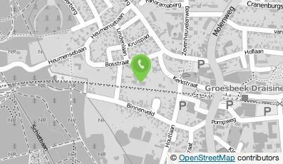 Bekijk kaart van Groesbeek - Kerkstraat 9 in Groesbeek