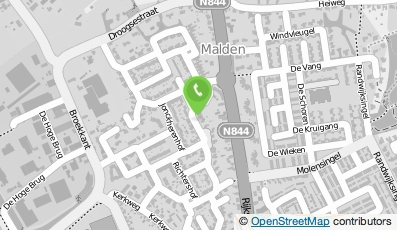 Bekijk kaart van W2M B.V. in Malden