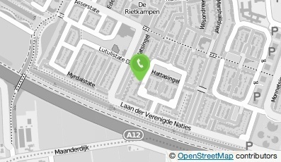 Bekijk kaart van Arboneel in Veenendaal