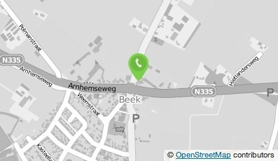 Bekijk kaart van Prakt. Voetreflexzonetherapie Buiting- Hendricksen in Beek (Gelderland)