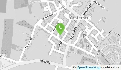 Bekijk kaart van Aandacht-Prakt. psychotherapie en intuitieve massage in Oosterhout (Gelderland)