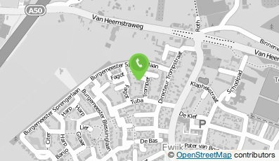 Bekijk kaart van Praktijk Hans van der Eng in Ewijk