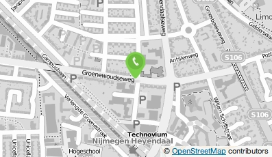 Bekijk kaart van GGD Gelderland-Zuid in Nijmegen