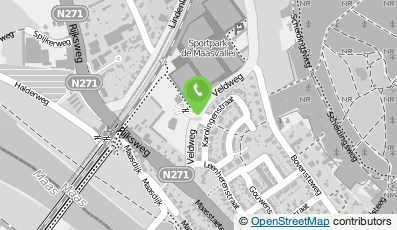 Bekijk kaart van Brandweerkazerne/Gemeentewerf/ Milieustraat in Mook
