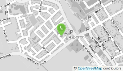 Bekijk kaart van Stichting Dorpshuis Asperen in Asperen