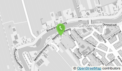 Bekijk kaart van Tegelzetbedrijf M. Korevaar in Giessenburg