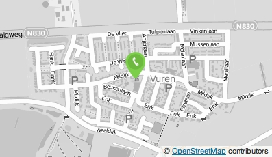 Bekijk kaart van Stichting De Morgenster in Vuren