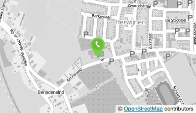 Bekijk kaart van Stg. tot Beh. van het Erfg. v. de Geref. Kerk Herwijn. in Herwijnen